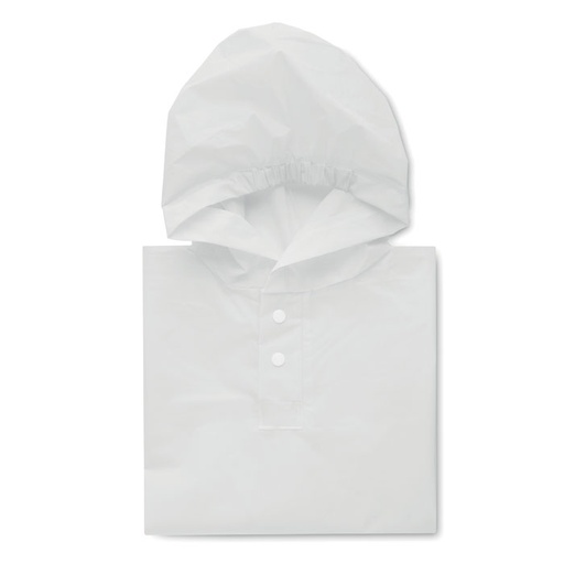 Peva Kid Rain Coat With Hood