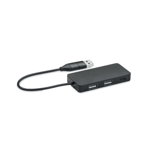 3 Port Usb Hub With 20Cm Cable