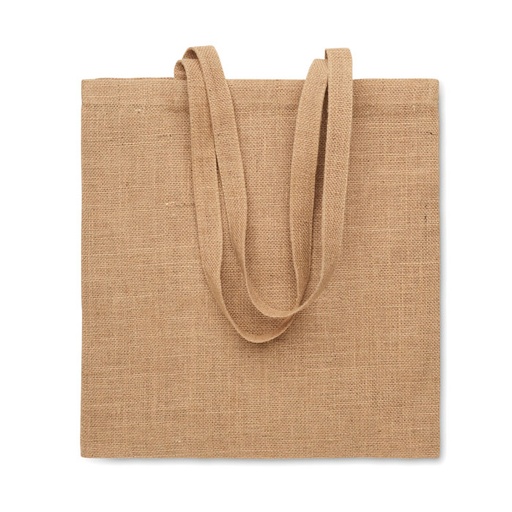 [MO2209-13] Jute Long Handled Shopping Bag
