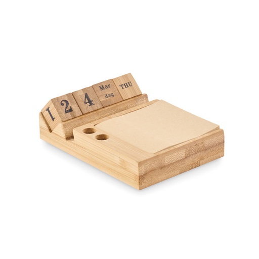 [MO2250-40] Bamboo Desktop Calendar