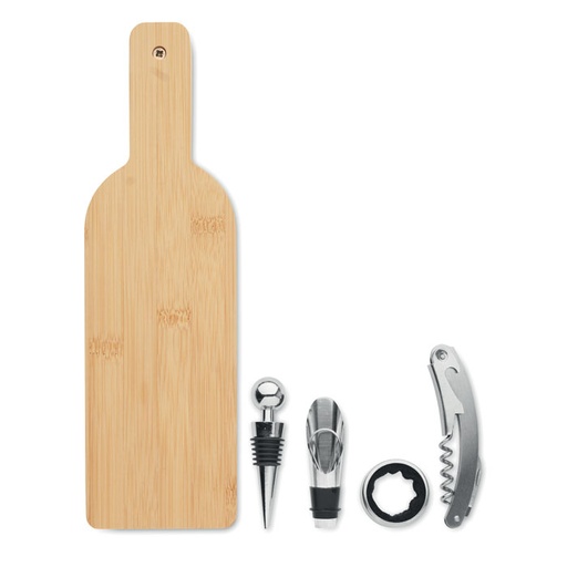 [MO2381-40] Bottle Shaped Wine Set