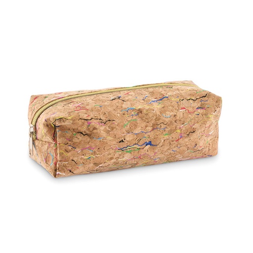 [MO2415-13] Coloured Cork Pencil Case
