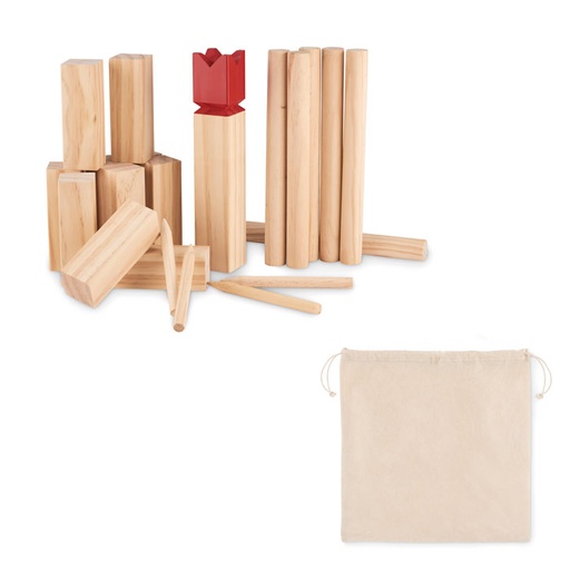 [MO6396-40] Pinewood Outdoor Throwing Game