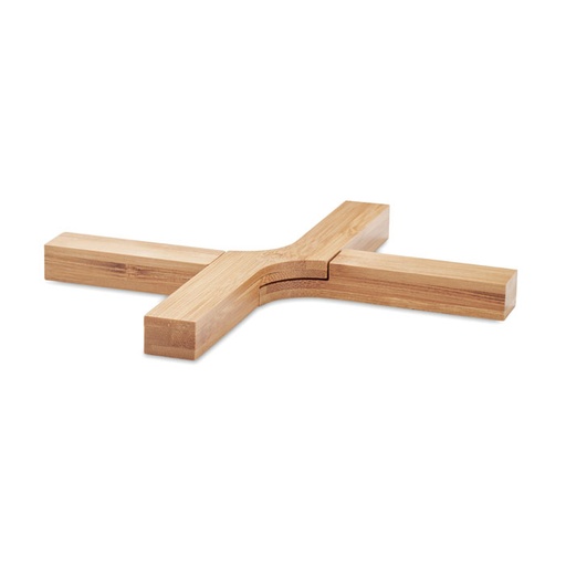 [MO6405-40] Bamboo Foldable Pot Stand