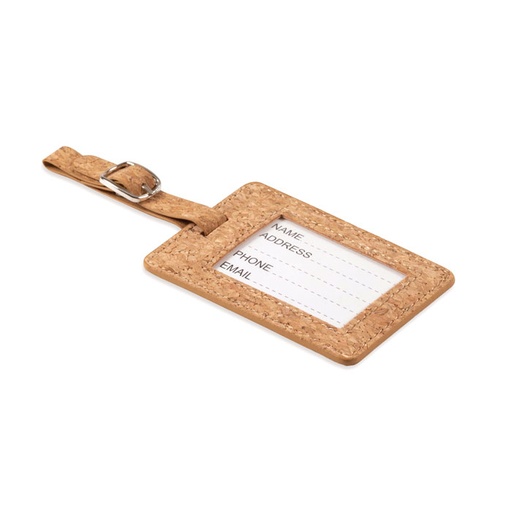 [MO6418-13] Cork Luggage Tag