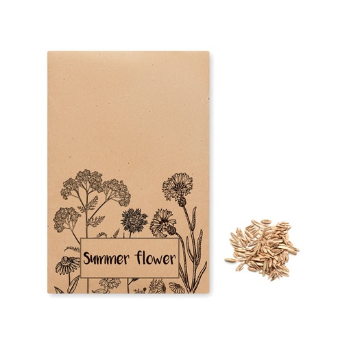 [MO6502-13] Flowers Mix Seeds In Envelope