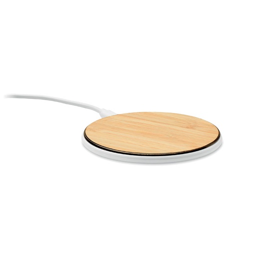 [MO6563-40] Bamboo Wireless Charger 10W
