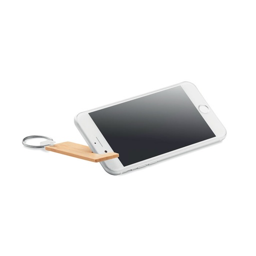 [MO6596-40] Bamboo Stand And Key Ring