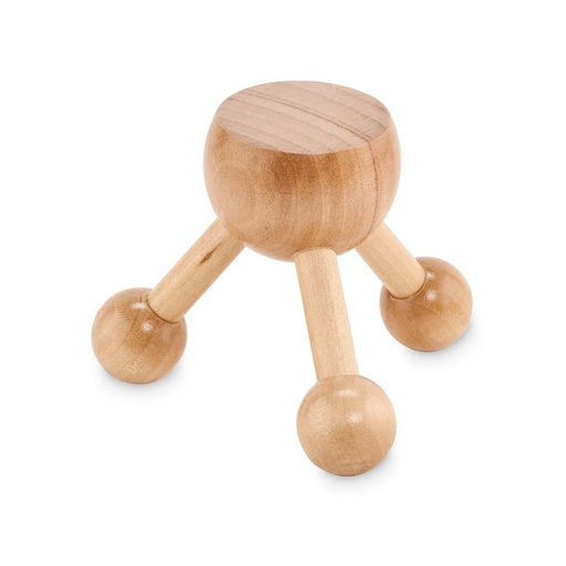 [MO6694-40] Hand Held Massager In Wood