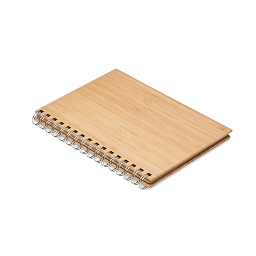 [MO6790-40] A5 Ring Bound Bamboo Notebook