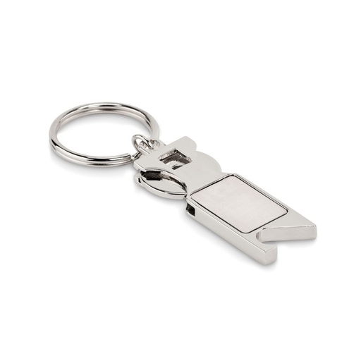 [MO6824-16] Euro Token Key Ring
