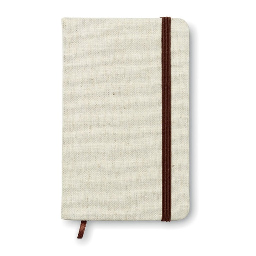 [MO6930-13] A6 Canvas Notebook Lined