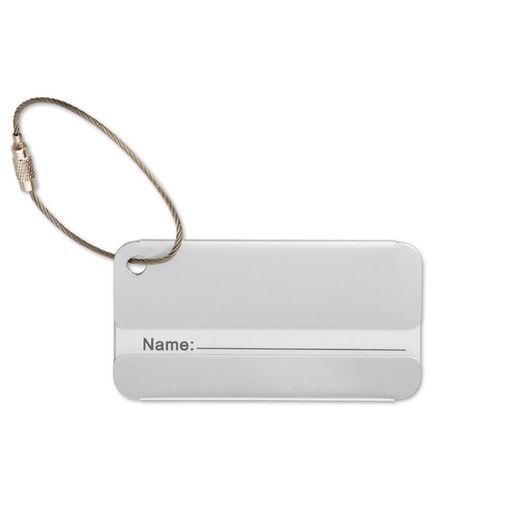 [MO8352-16] Aluminium Luggage Tag