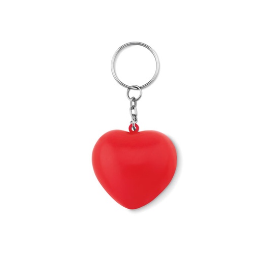 [MO9210-05] Key Ring With Pu Heart