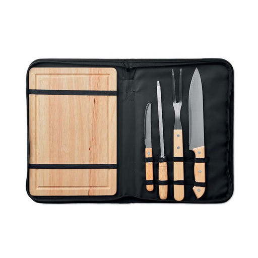 [MO9686-03] Set Of 4 Bbq Grilling Accessori