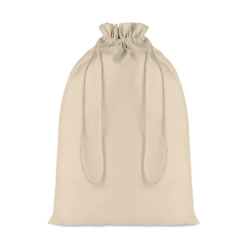 [MO9732-13] Large Cotton Draw Cord Bag