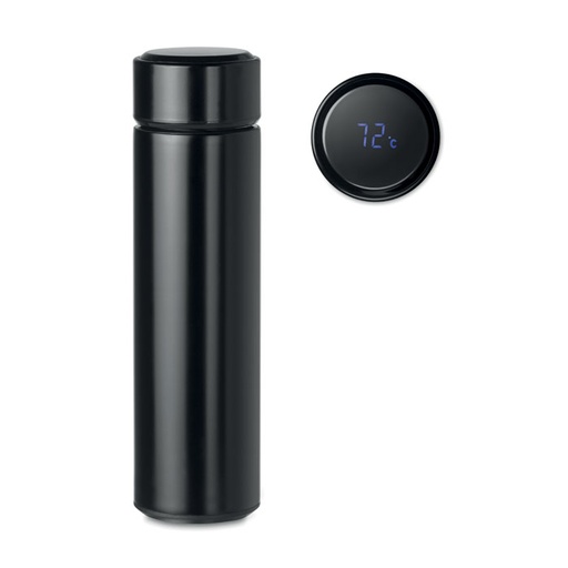 Bottle With Touch Thermometer