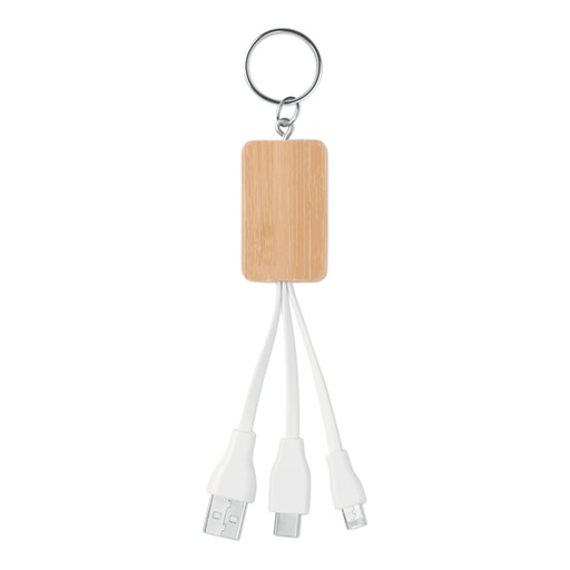 [MO9888-40] Bamboo 3-In-1 Cable