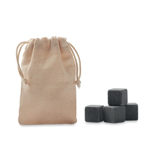 [MO9943-13] 4 Stone Ice Cubes In Pouch