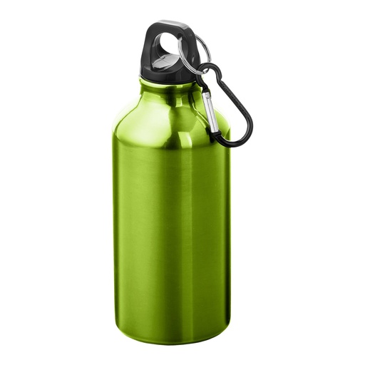 Oregon 400 ml aluminium water bottle with carabiner