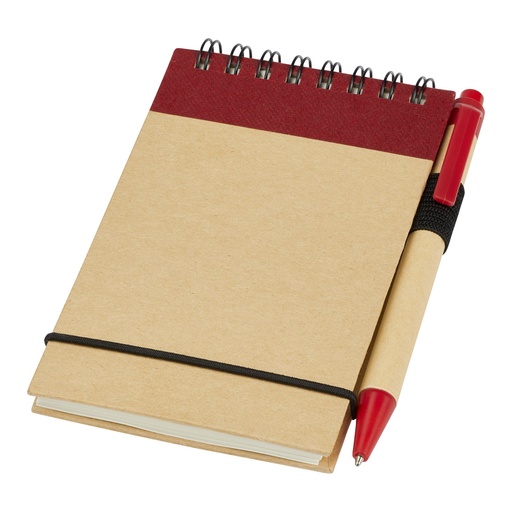 Zuse A7 recycled jotter notepad with pen