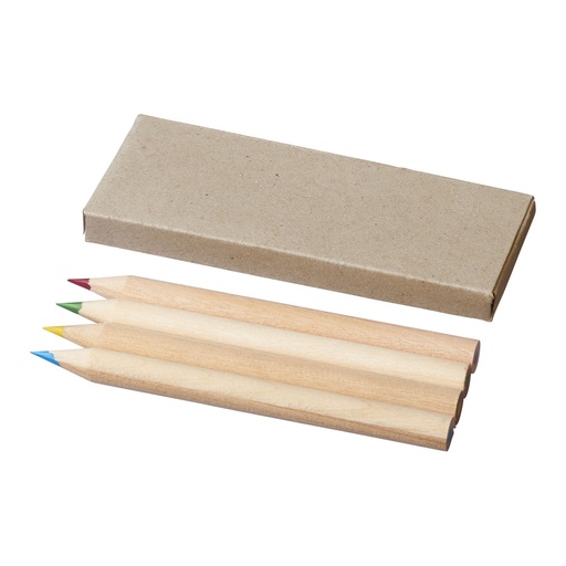 [10706600] Tullik 4-piece coloured pencil set