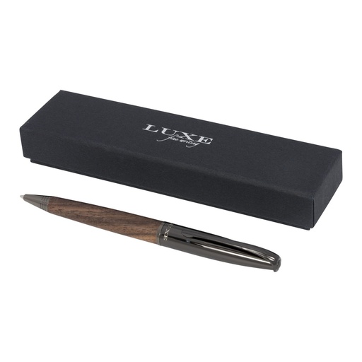 [10729100] Loure wood barrel ballpoint pen (black ink)