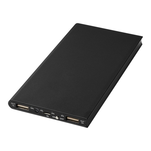 Plate 8000 mAh aluminium power bank