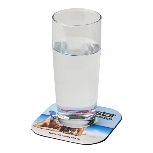 [21051800] Brite-Mat® square coaster
