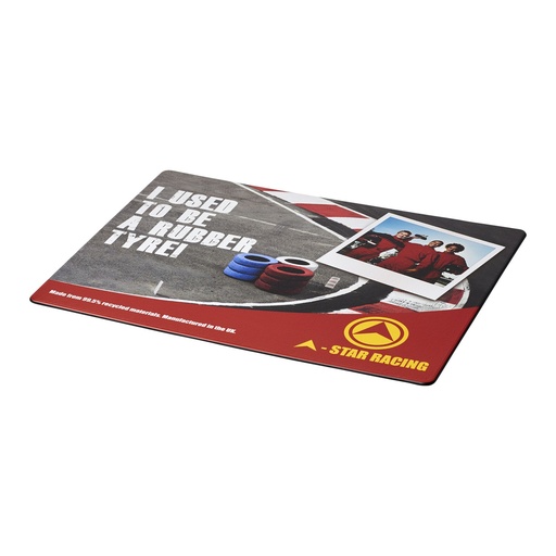 [21052400] Brite-Mat® mouse mat with tyre material