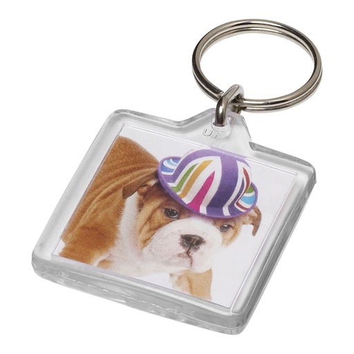 [21055900] Vial U1 square keychain