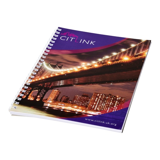 Desk-Mate® A5 spiral notebook