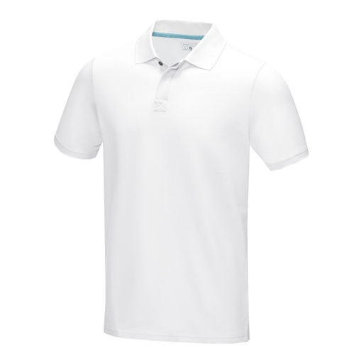 Graphite short sleeve men’s organic polo