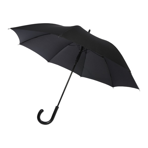 [10941390] Fontana 23" auto open umbrella with carbon look and crooked handle