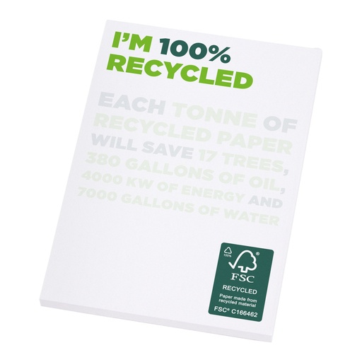 [21283012] Desk-Mate® A7 recycled notepad