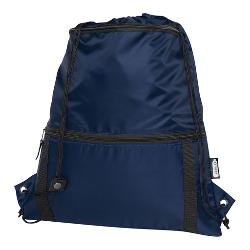 Adventure recycled insulated drawstring bag 9L