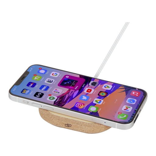 [12431006] Cerris 15W cork wireless charging pad