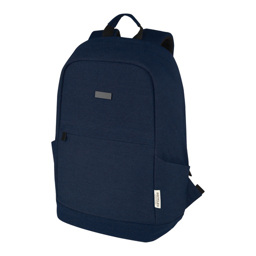 Joey 15.6" GRS recycled canvas anti-theft laptop backpack 18L