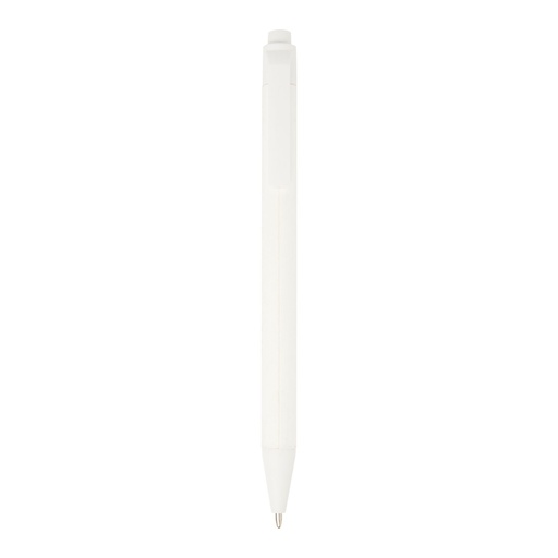 Chartik monochromatic recycled paper ballpoint pen with matte finish (black ink)