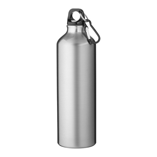 Oregon 770 ml RCS certified recycled aluminium water bottle with carabiner