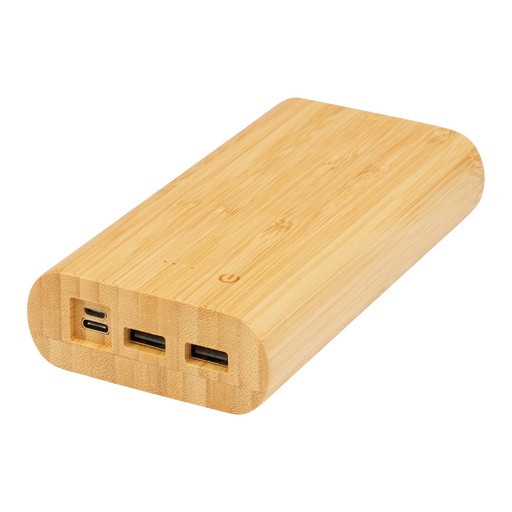 [12432406] Tulda 20.000 mAh bamboo power bank
