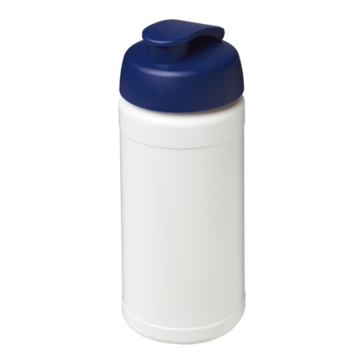 Baseline 500 ml recycled sport bottle with flip lid