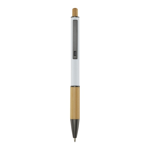Darius recycled aluminium ballpoint pen (black ink)