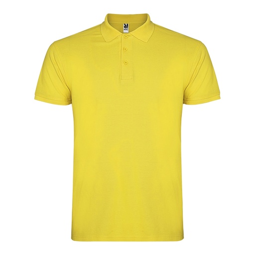 Star short sleeve men's polo