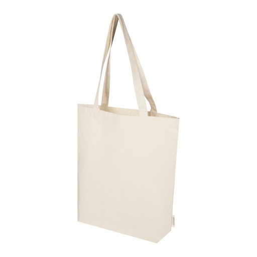[13006006] Orissa 180 g/m² organic wide bottom tote bag 11L