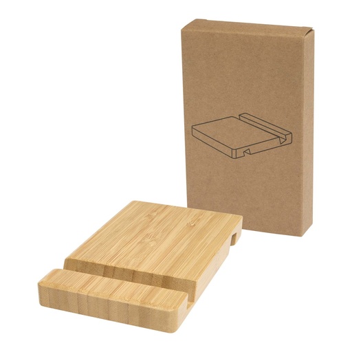 [10460371] Bubup bamboo 2-angled tablet and phone stand