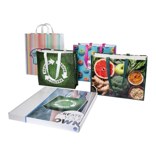 [1PW01001] Laminated totes sample box