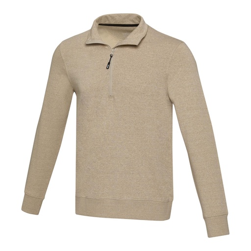 Tin unisex Aware™ recycled quarter zip sweater