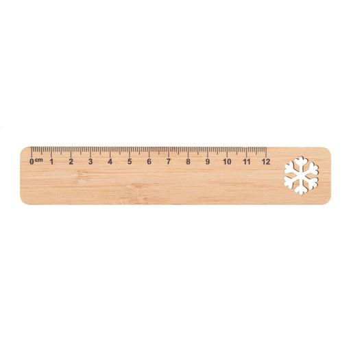 [AP718639-F] Bamboo Ruler, Christmas Tree