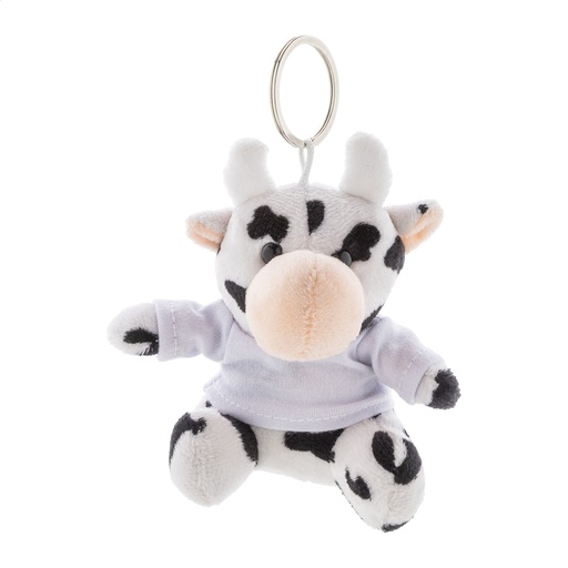 [AP800057] Plush Cow Keyring